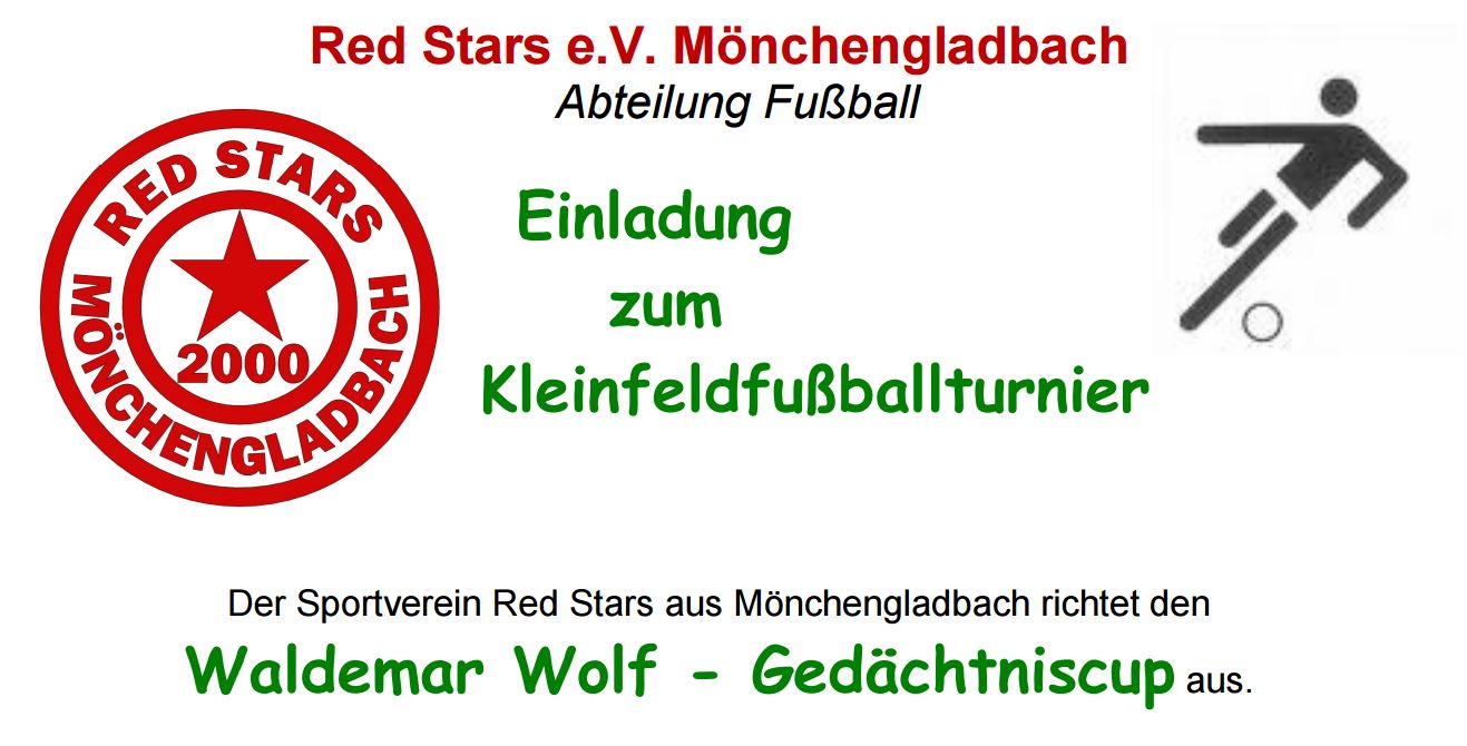 Read more about the article Einladung  zum Kleinfeldfussballturnier | 11.06.16 – ab 9 Uhr