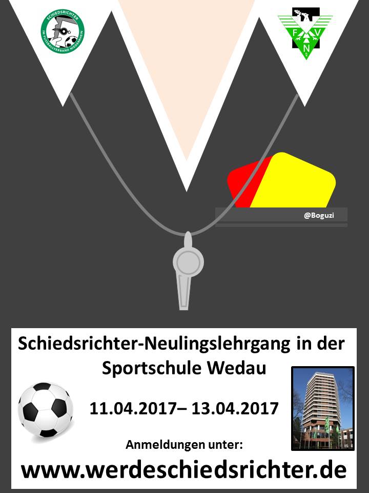 Schiedsrichter-Lehrgang 11.04.2017 – 13.04.2017